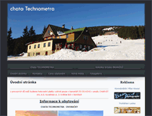 Tablet Screenshot of chatatechnometra.cz
